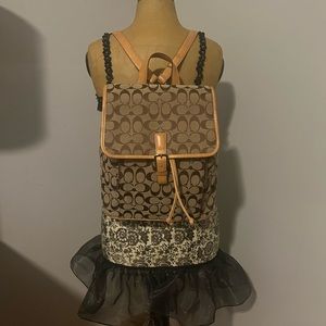 Coach Monogram Backpack